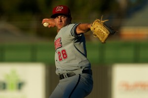 Top 40 American and Melbourne Ace pitcher Kevin Reese (Ryan Schembri / SMP Images)