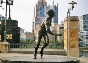 Roberto Clemente statue at PNC Park.