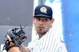 Quebec Capitols' John Mariotti 