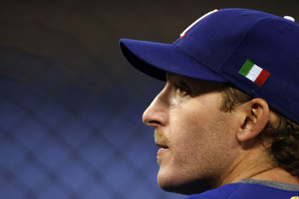 Team Italy's Chris Denorfia at the 2009 World Baseball Classic in Toronto.