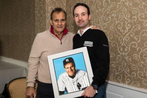 MLB Executive VP of Baseball Operations Joe Torre and James Fiorentino