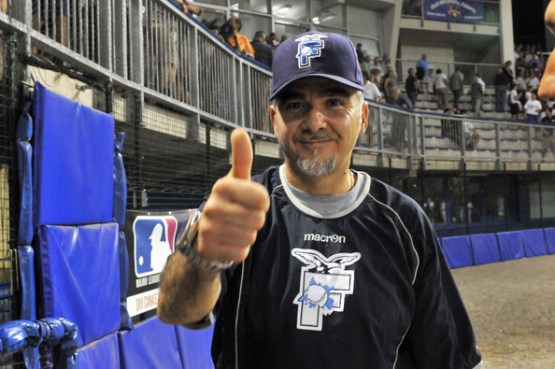 Manager Marco Nanni of Fortitudo Bologna likes his chances in the 2013 Asia Series 