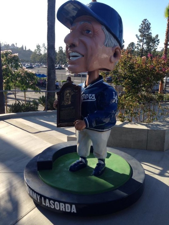 Tommy Lasorda Bobblehead Night is June 14th at Dodger Stadium. (Photo by Ty Smith)