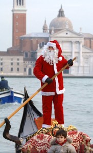 Mike Piazza's popularity in Italy is second only Venezia's Santa Clause.