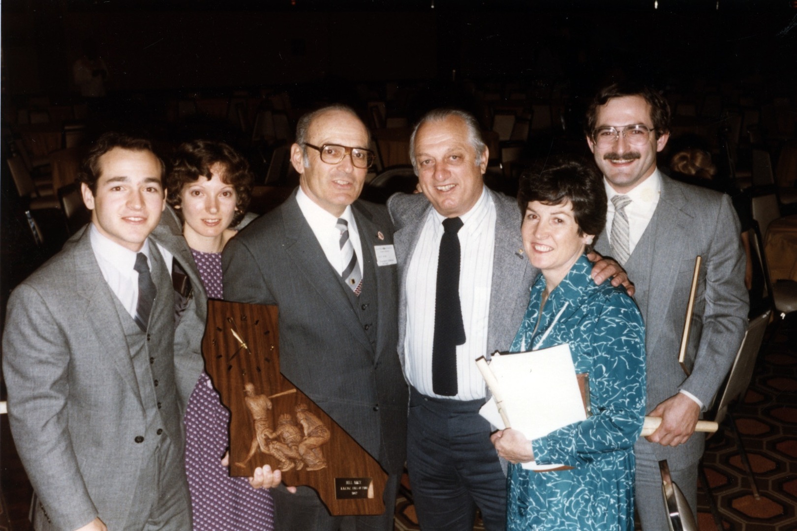 Bill Arce and Tommy Lasorda